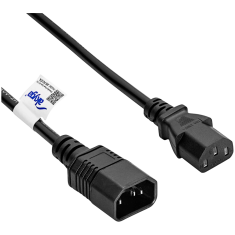 shumee AKYGA podaljševalni kabel za PC tiskalnik AK-PC-07A 3-pinski IEC C13 C14 3 m