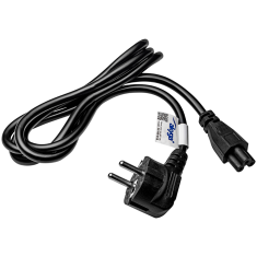 shumee AKYGA AK-NB-01A Cloverleaf CCA CEE 7/7 / IEC C5 1,5 m napajalni kabel za prenosnik