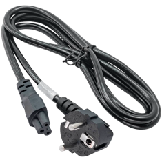 shumee AKYGA AK-NB-01A Cloverleaf CCA CEE 7/7 / IEC C5 1,5 m napajalni kabel za prenosnik