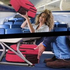 shumee 15,6-palčni nahrbtnik za prenosnik, vodoodporna potovalna torba 23L, rdeča