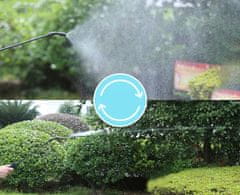 shumee Ročna tlačna škropilnica, 6 l, za montažo na ramo