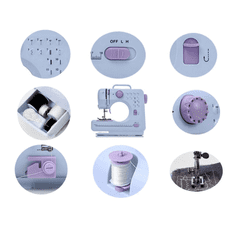 shumee Mobilni šivalni stroj, 12 programov