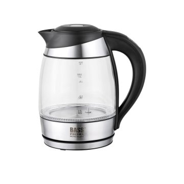 shumee Električni grelnik vode, steklen, z nadzorom temperature in LED osvetlitvijo ozadja, 1,8 l