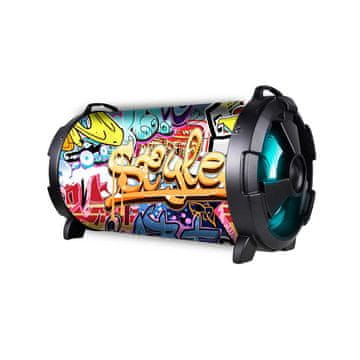 shumee Cevni zvočnik z Bluetoothom, radiom in funkcijo karaoke + stranski nizkotonec