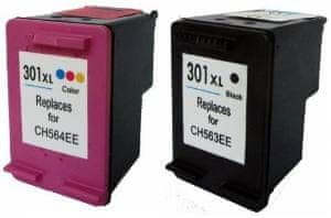 Toner123 Komplet HP 301XL / CR340EE kompatibilni kartuši (2) - črna, barvna