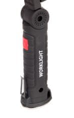 shumee Polnilna LED COB svetilka za delavnico, 900 lm, z bliskavico, majhna