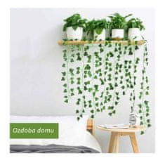 shumee Viseča umetna girlanda iz bršljana 210 cm, komplet 6 kosov