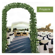 shumee Viseča umetna girlanda iz bršljana 210 cm, komplet 6 kosov