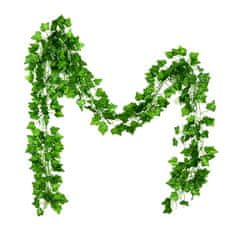 shumee Viseča umetna girlanda iz bršljana 210 cm, komplet 6 kosov