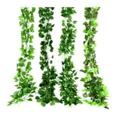shumee Viseča umetna girlanda iz bršljana 210 cm, komplet 6 kosov