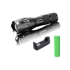 shumee Taktične svetilke CREE LED Zoom, komplet 2 kosov