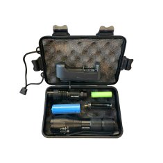 shumee Taktične svetilke CREE LED Zoom, komplet 2 kosov