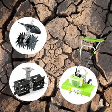 shumee 350 mm kultivatorski valj za frezo BP-8487