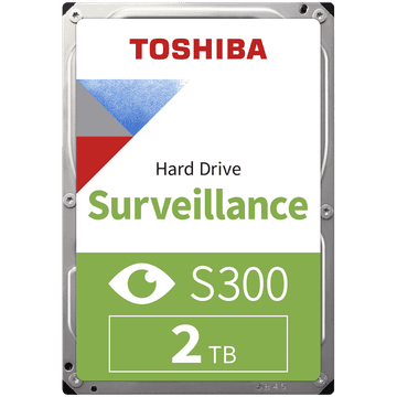 shumee TOSHIBA S300 (3,5'' 2 To, 5400 tr/min, 128 Mo, SATA 6 Gb/s), en vrac