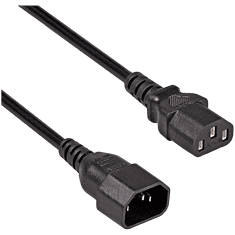 shumee AKYGA podaljševalni kabel za PC tiskalnik AK-PC-07C 3-pinski IEC C13 C14 3 m