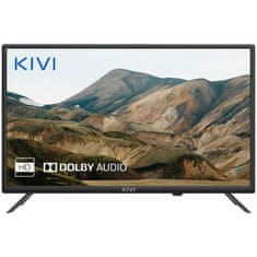shumee KIVI LED TV 32", HD, Neinteligenten, 1366x768, 50 Hz, 2x5 W, HDMI, DVB-T2, DVB-C, Noir