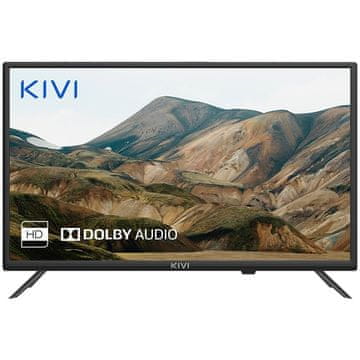 shumee KIVI LED TV 32", HD, Neinteligenten, 1366x768, 50 Hz, 2x5 W, HDMI, DVB-T2, DVB-C, Noir