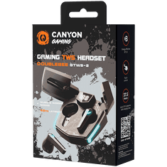 shumee Slušalke CANYON Double Bee DoubleBee GTWS-2 črne