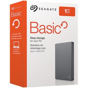 shumee Zunanji trdi disk SEAGATE Basic (2,5-palčni, 1 TB, USB 3)