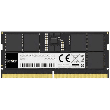 Lexar DDR5 16GB 262 PIN SO-DIMM 5600Mbps, CL46, pomnilnik