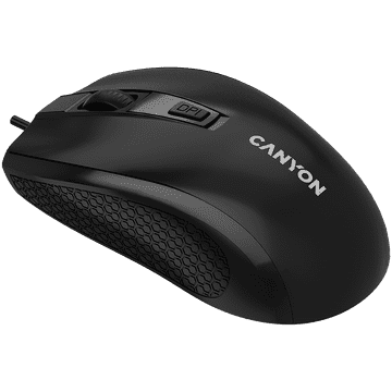 shumee CANYON M-4 črna žična miška