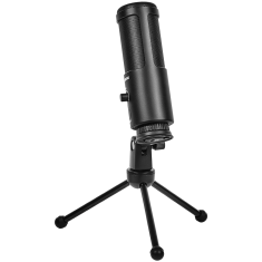 shumee LORGAR Voicer 521 igralni mikrofon, USB, črne barve