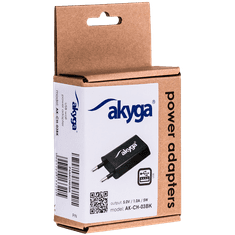 shumee AKYGA 5W USB-A stenski polnilnik 5V/1A črne barve