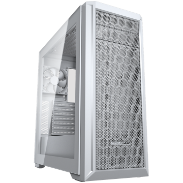 shumee Ohišje COUGAR Pro White Midi Tower, belo