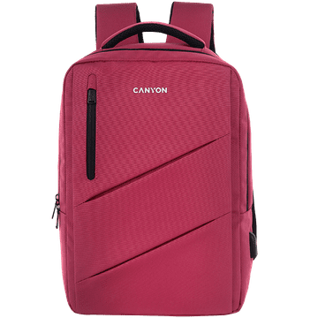 shumee CANYON BPE-5 Urban USB nahrbtnik za prenosnik 15,6'' roza