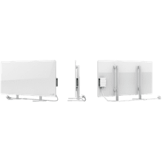 shumee AENO GH2S Premium Eco 700W pametni električni grelec, aplikacija in gumbi, bel