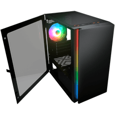 shumee Ohišje COUGAR Purity RGB Mini Tower, 1 x ARGB, črno