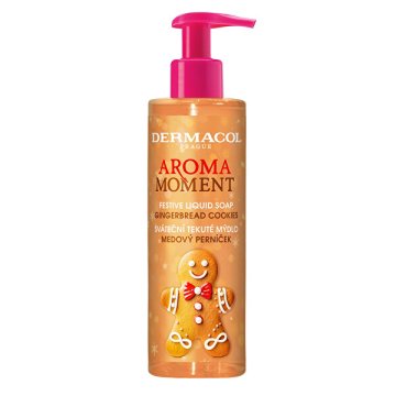 Dermacol Tekoče milo Honey Gingerbread Aroma Moment (praznično tekoče milo) 250 ml