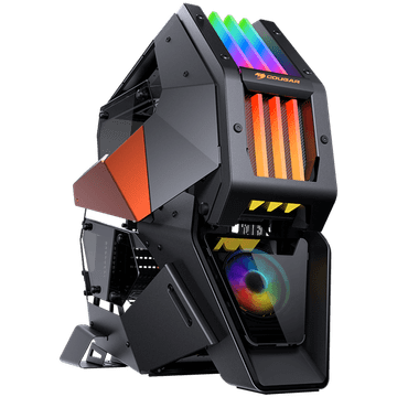 shumee Ovitek za COUGAR CONQUER 2, okrogel, črn