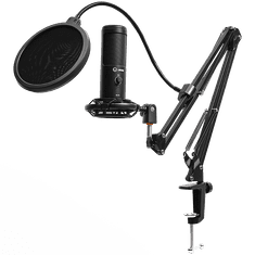 shumee LORGAR Voicer 931 igralni mikrofon, USB, črne barve