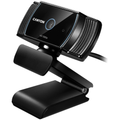 shumee Spletna kamera CANYON C5 Full HD 1080p s samodejnim ostrenjem Noir