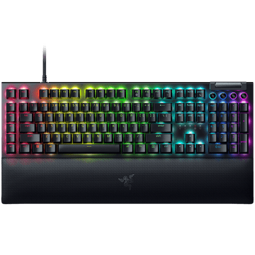 shumee Žična igralna tipkovnica RAZER BlackWidow V4 Pro, ameriška razporeditev