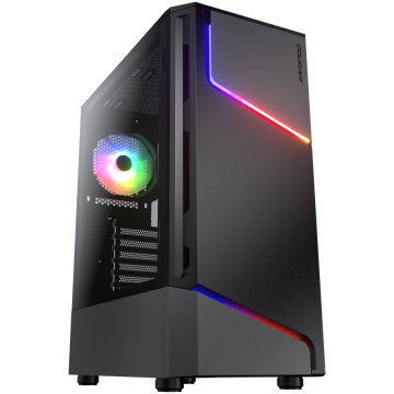 shumee Ohišje COUGAR MX360 RGB, črno