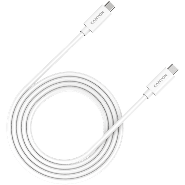 shumee Kabel CANYON UC-42 USB-C za USB-C 240 W 20 Gbit/s 4K 2 m Bel