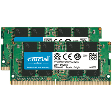 shumee Komplet CRUCIAL 16GB (2 x 8GB) DDR4-3200 SODIMM CL22 (8Gb/16Gb)