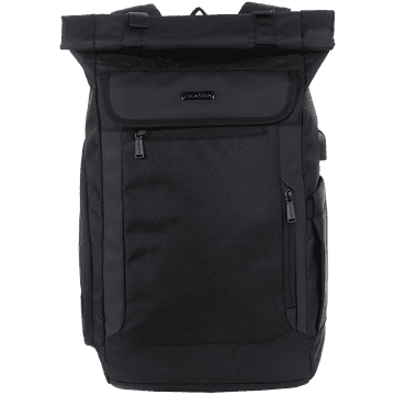 shumee CANYON RT-7 nahrbtnik za prenosnik 17,3'', črne barve