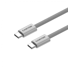 shumee CANYON OnWire 60MG DC 60W pleteni magnetni kabel 1m sive barve