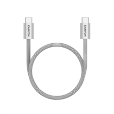 shumee CANYON OnWire 60MG DC 60W pleteni magnetni kabel 1m sive barve
