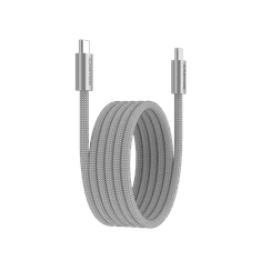 shumee CANYON OnWire 60MG DC 60W pleteni magnetni kabel 1m sive barve