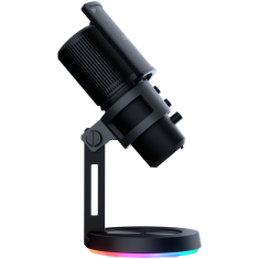 shumee COUGAR Screamer-X igralni mikrofon, RGB, USB, črne barve