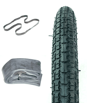 shumee Komplet pnevmatik AWINA 2.50-19 250x19 + zračnica + trak za platišče Romet Komar kakovost!