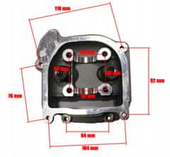 shumee Skuter Head 4T 80 GY6 QMA Ventile Barton Romet Junak Zipp Baotian Quest