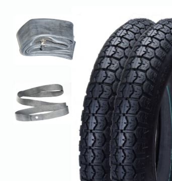 shumee 2x Reifen AWINA 3.00-18 300x18 + 2x Schlauch + 2x WSK MZ Etz Ts Jawa Cz