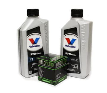 shumee Valvoline Synpower olje 10w40 2l + HF138 valjček Zipp Romet Junak QAUD ATV