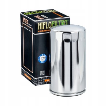 shumee Hiflo oljni filter HF173C kromiran Harley Davidson Dyna Daytona Super Low Rider