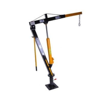 shumee 1-tonsko dvigalo z žerjavom, HDS, zložljivo